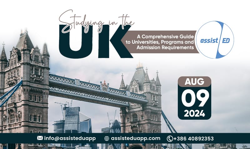 Webinar: Studying in the UK Join our comprehensive guide to universities, programs, and admission requirements in the UK. This webinar will provide valuable insights into the British education system,